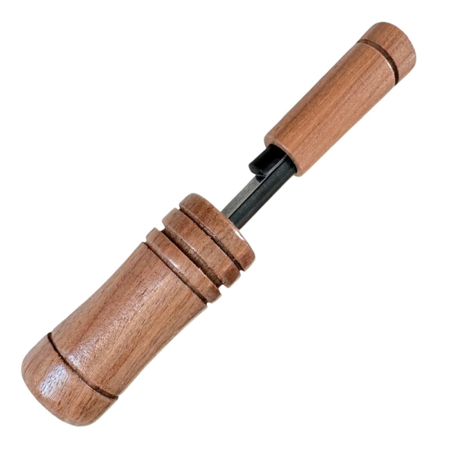 [2-Pack] Classic Wooden Mallard Duck Call, Wateresitant Rugged Classic 2-Part Du
