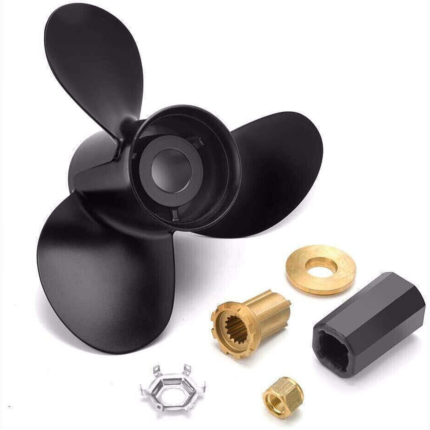 Complete Hub Kit for Mercury Marine 835257Q1 Compatible with MerCruiser Alpha Bravo Drives Qiclear Propellers 13.25-19 Complete Hub Kit for Mercury Style Propellers