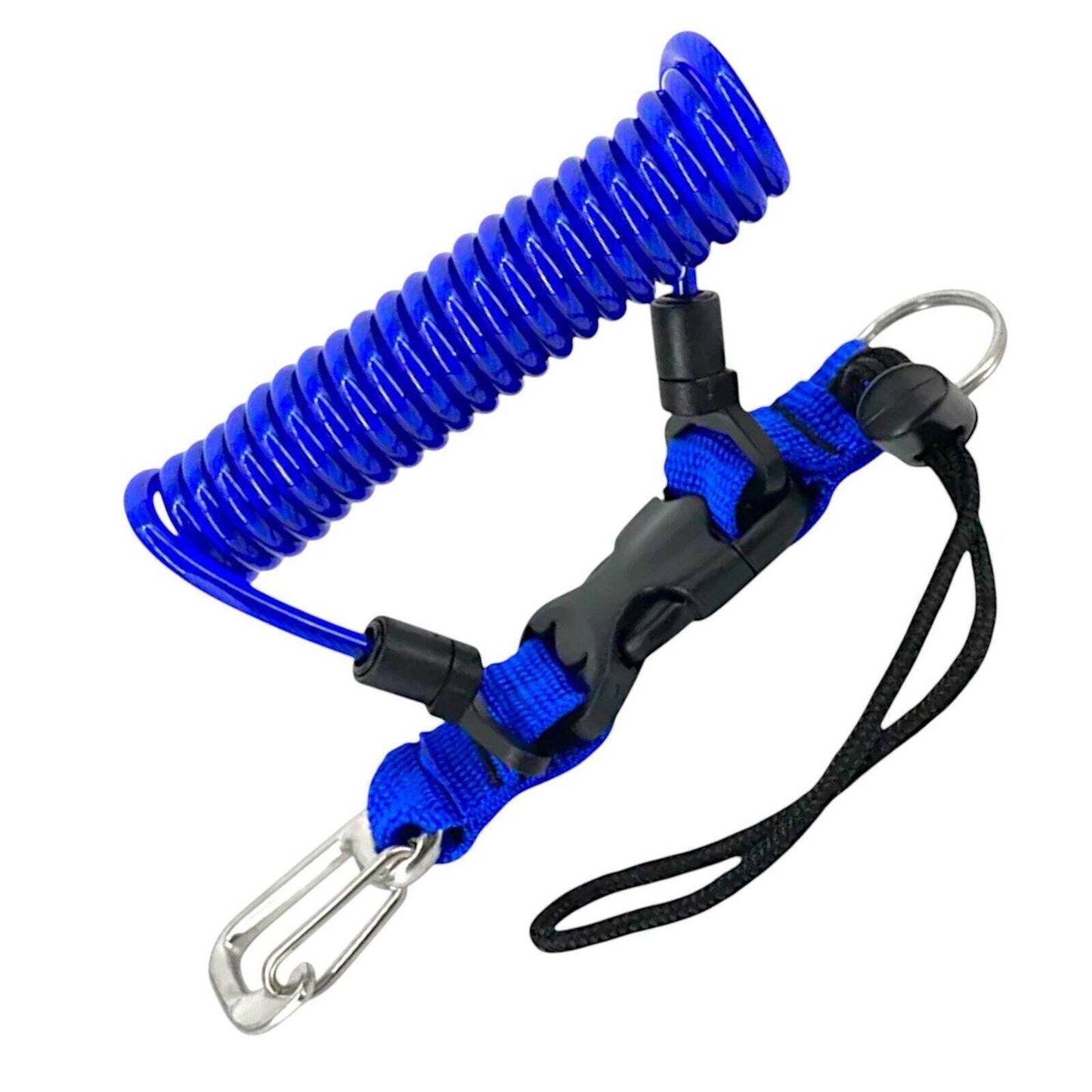 48" HD Gear Lanyard-Stainless Carabiner Quick Release Outdoor | Diving | Hiking