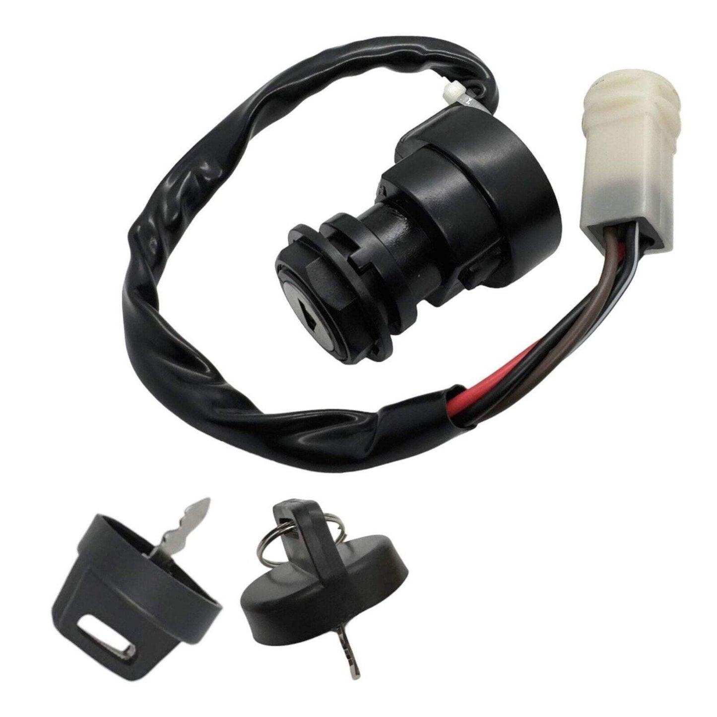 Ignition Key Switch [2FJ-82510-02-00 1UY-82510-02-00] Compatible with Yamaha War