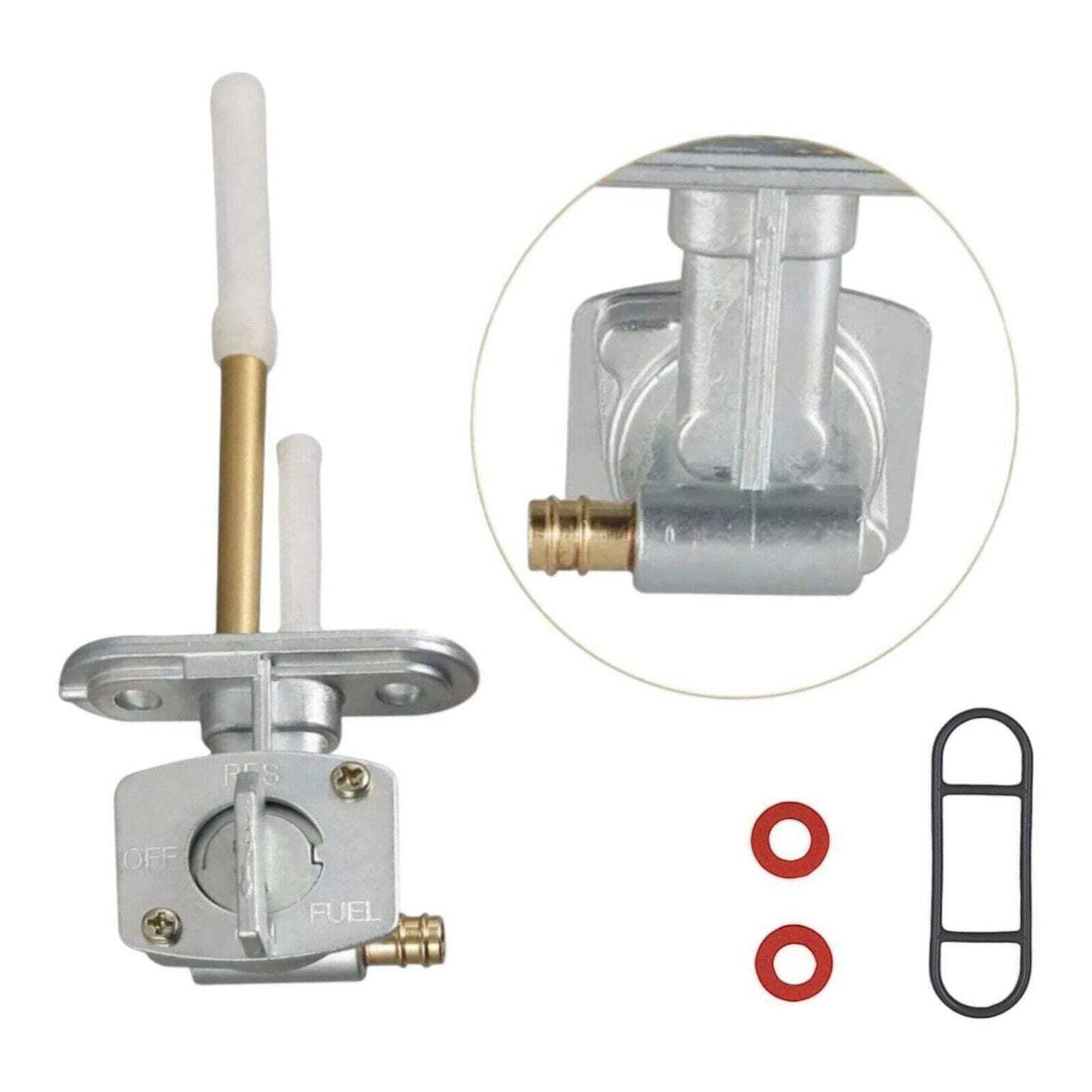 Aftermarket Fuel Petcock Assembly [1986-2002 Quadrunner 160, 230, 250] Compatibl