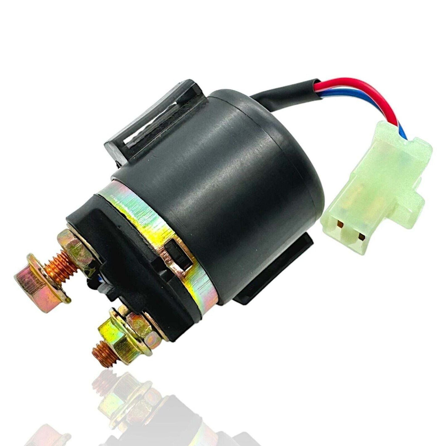 Starter Relay Solenoid Fits Yamaha YFM350 YFM400 YFM600 ATV Warrior 350X Wolverine 350 Big Bear 350 Kodiak 400 Grizzly 600 Grizzly125 Relay Solenoid