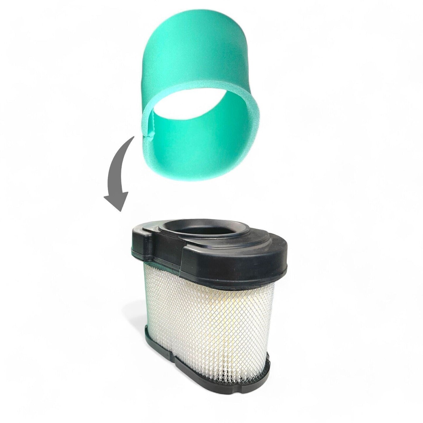 (4-Pack) MIU11515 792105 Fits John Deere HEPA Engine Air Filter 792303 Lawn Tractor