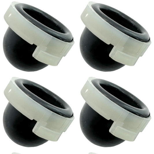 (4-Pack) Primer Bulb Compatible with Briggs Stratton 4178 494408, 694394, 5084D,