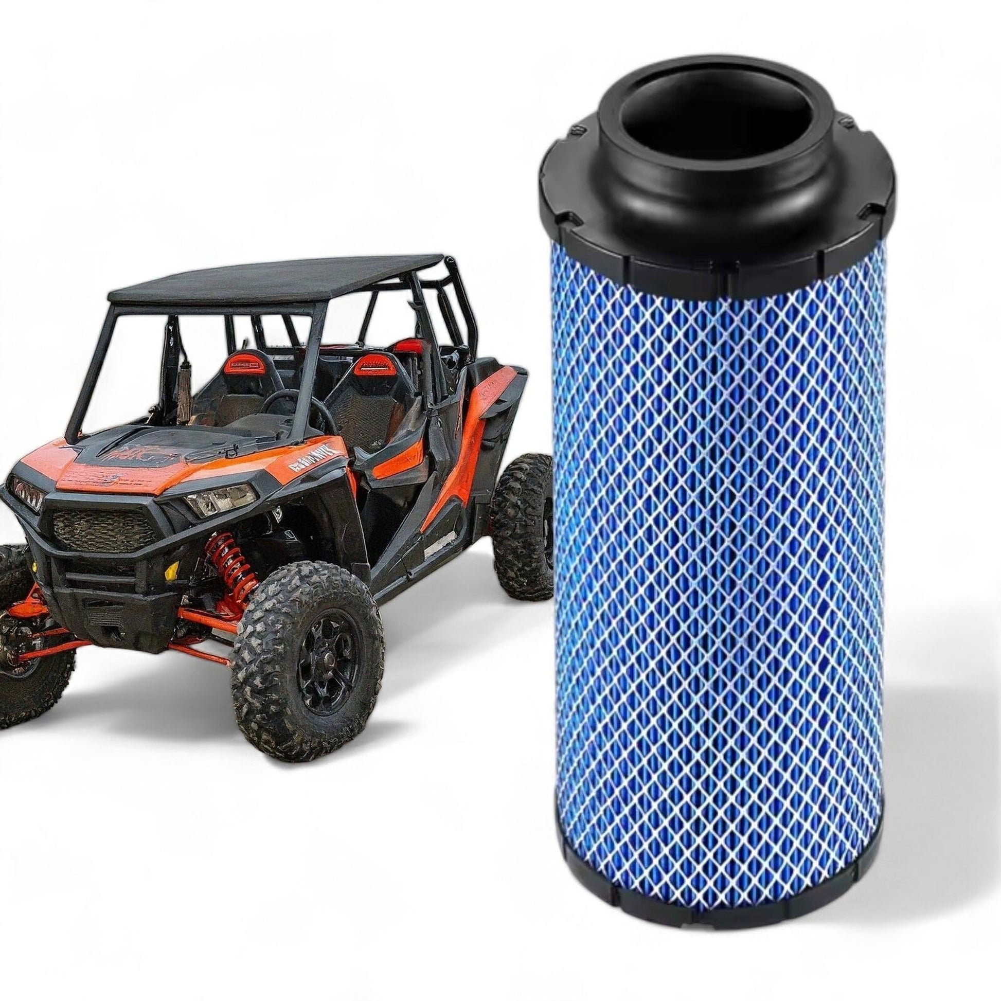 High-Performance Air Filter for Polaris RZR 1000 Models 2014-2023 OEM Part Numbers 0453570 to 0453579 Compatible with RZR XP Ranger Air Filter