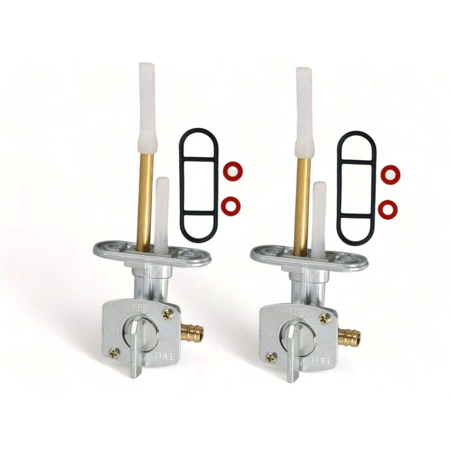 2-Pack Fuel Petcock Valve [1984-2008] Compatible with Yamaha ATVs Motorcycles Di