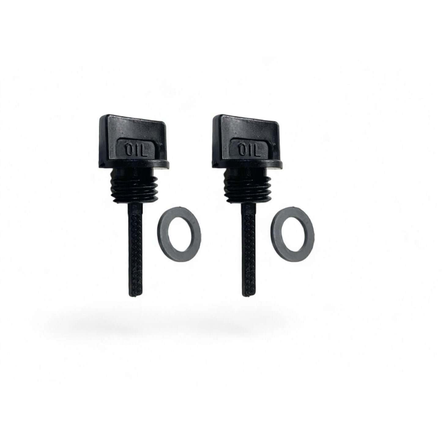 For Honda GX11 GX120 GX140 GX160 GX200 Oil Dipstick 2-Pack, Generic Replacement
