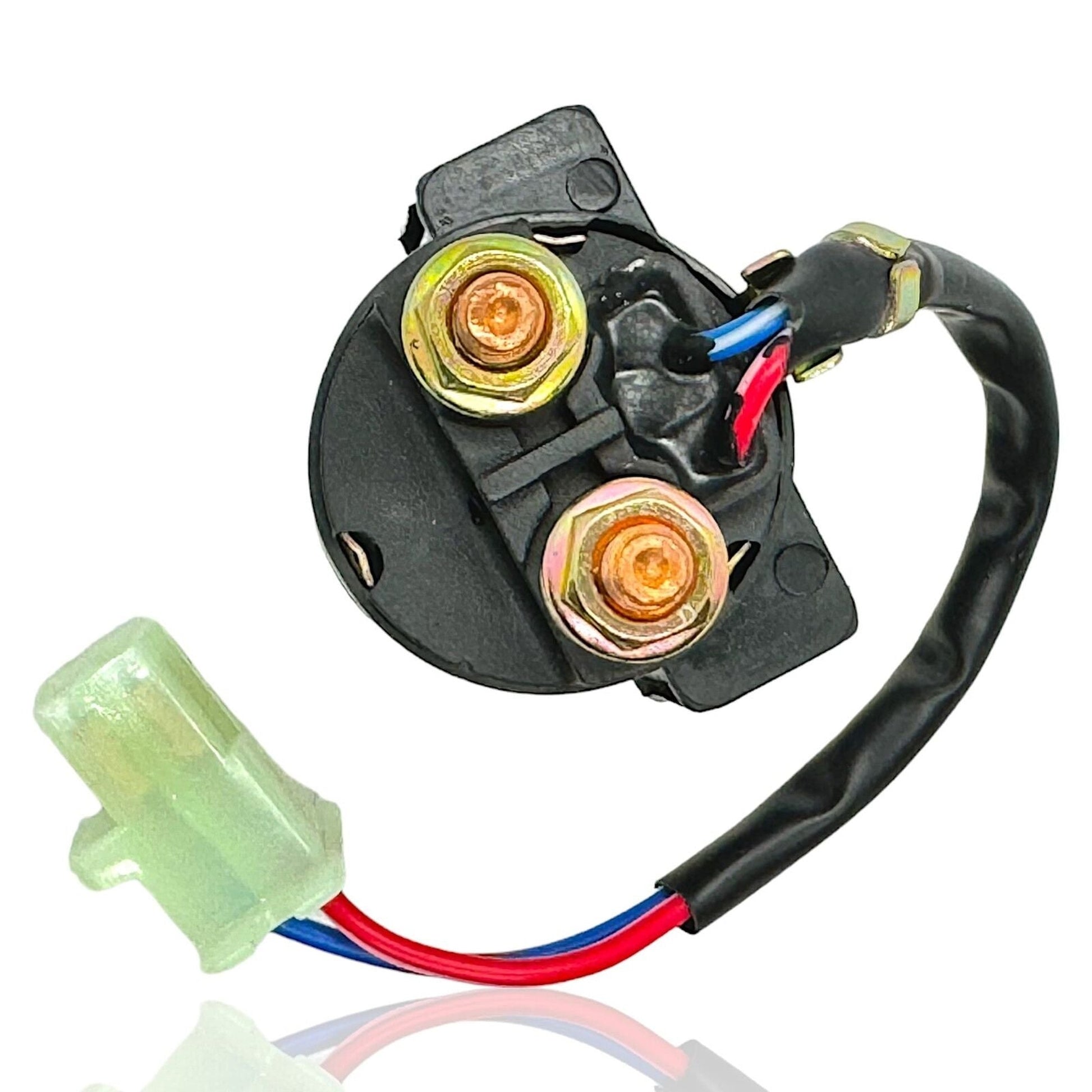 Starter Relay Fits Yamaha Timberwolf 250 Breeze Badger MOTO-4 ATVs 1985-2000 OEM Replacement Part Compatible with YFA125 YFB250 YFM250 YFM350 Starter Relay