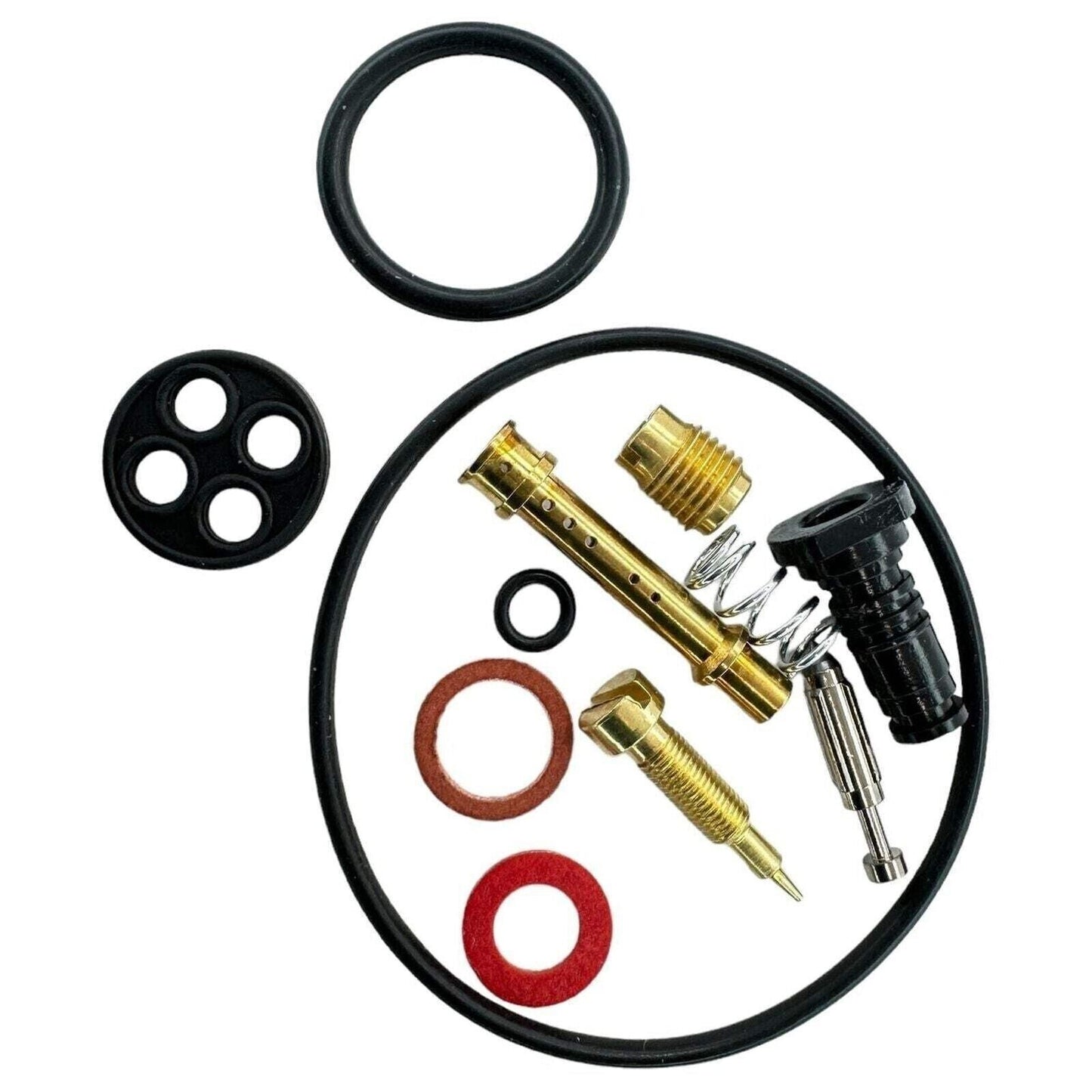 Carburetor Rebuild Kit [16010-ZE1-812 99204-ZE0-0350] Compatible with Honda GX16