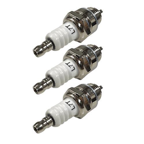 3-Pack Replacement L7T Spark Plug for Honda, Yamaha, Kawasaki, Suzuki, Briggs an