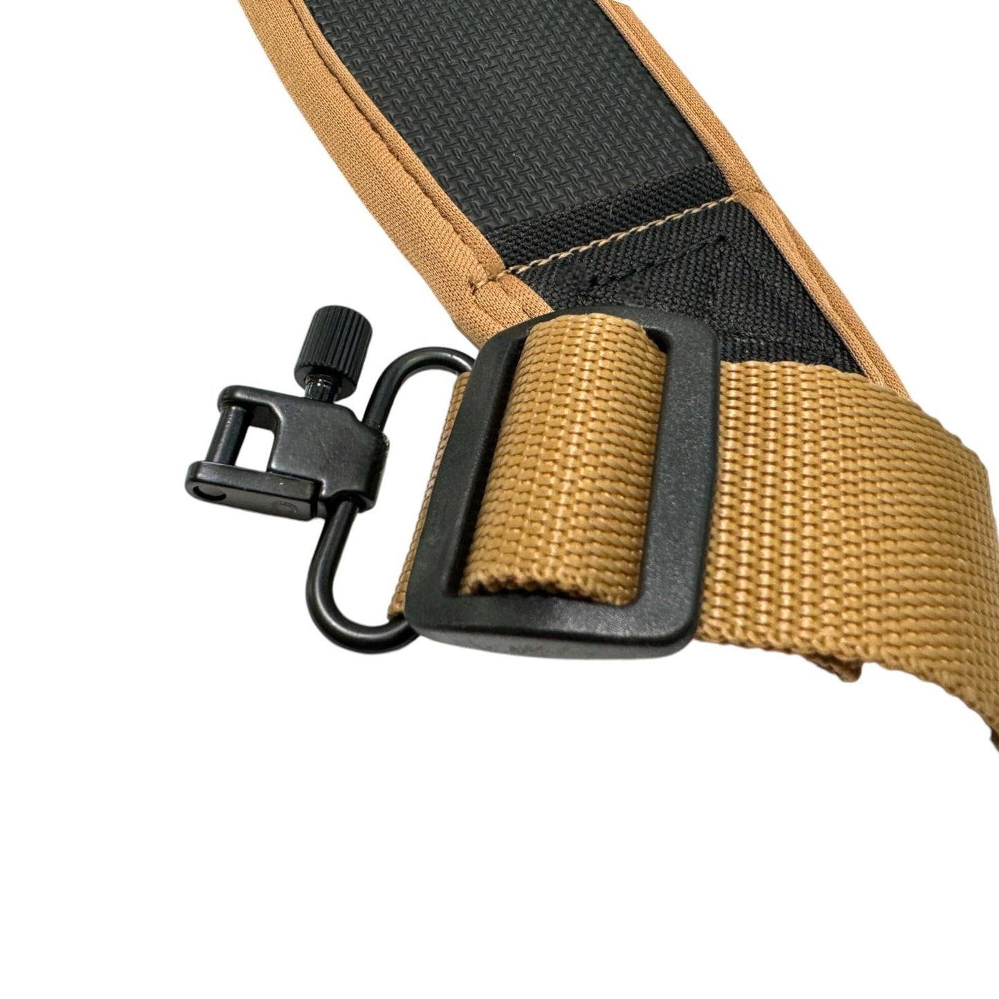 Adjustable Two Point Rifle Sling with Padded Neoprene Shoulder Strap, 23-52 inch