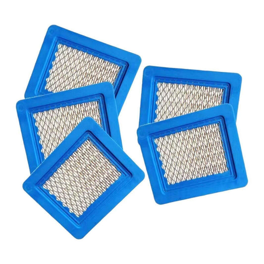 New (5-Pack) Small Engine Air Filter Cartridge Sten fits Briggs and Stratton 491