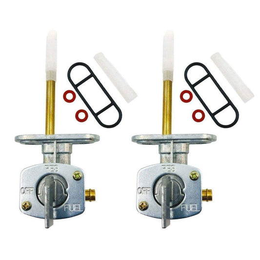 2-Pack Fuel Petcock Valve [1984-2008] Compatible with Yamaha ATVs Motorcycles Di