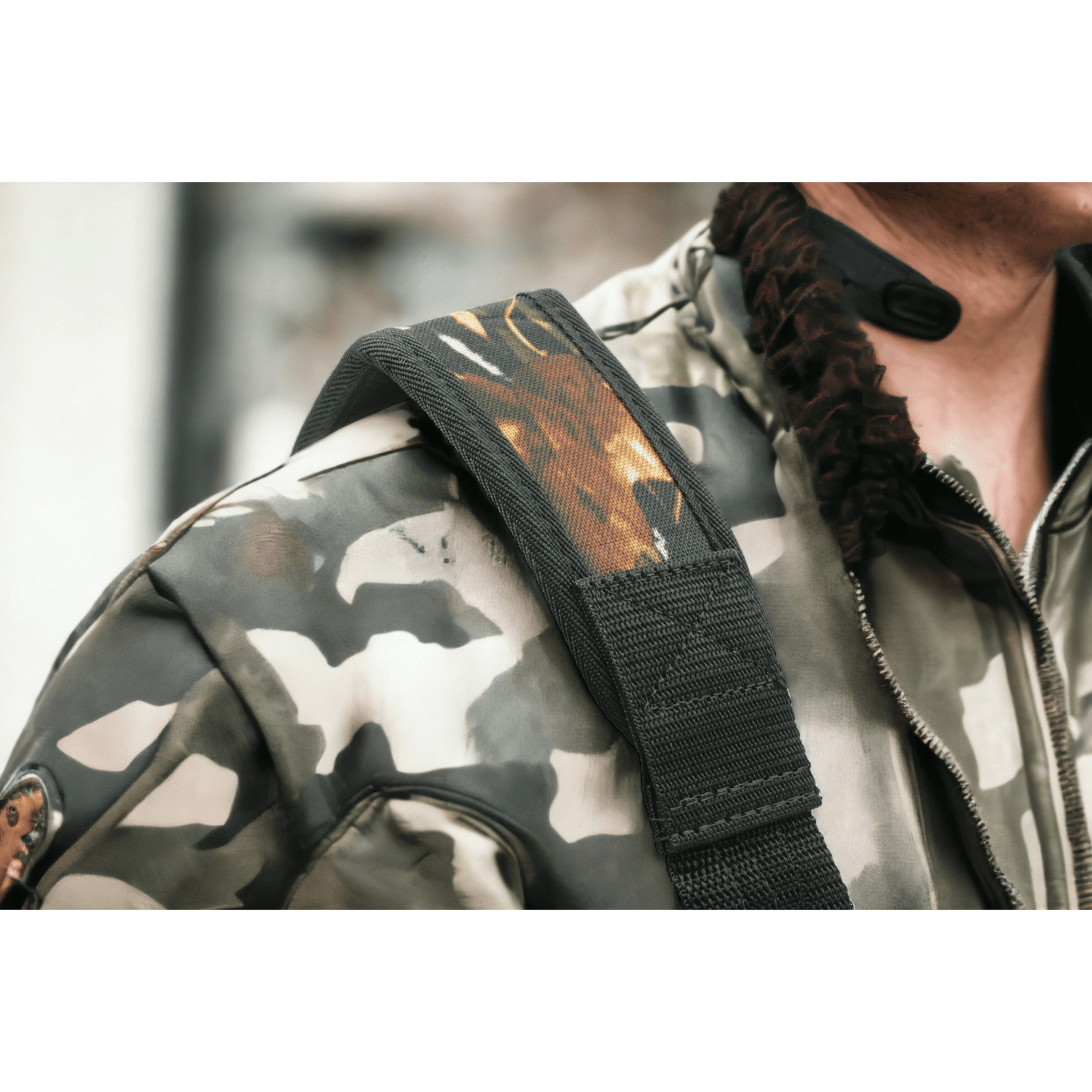 Camouflage Game Carrier - HD Nylon 8-Loop Strap Ducks, Geese, & Waterfowl - Game Carrier