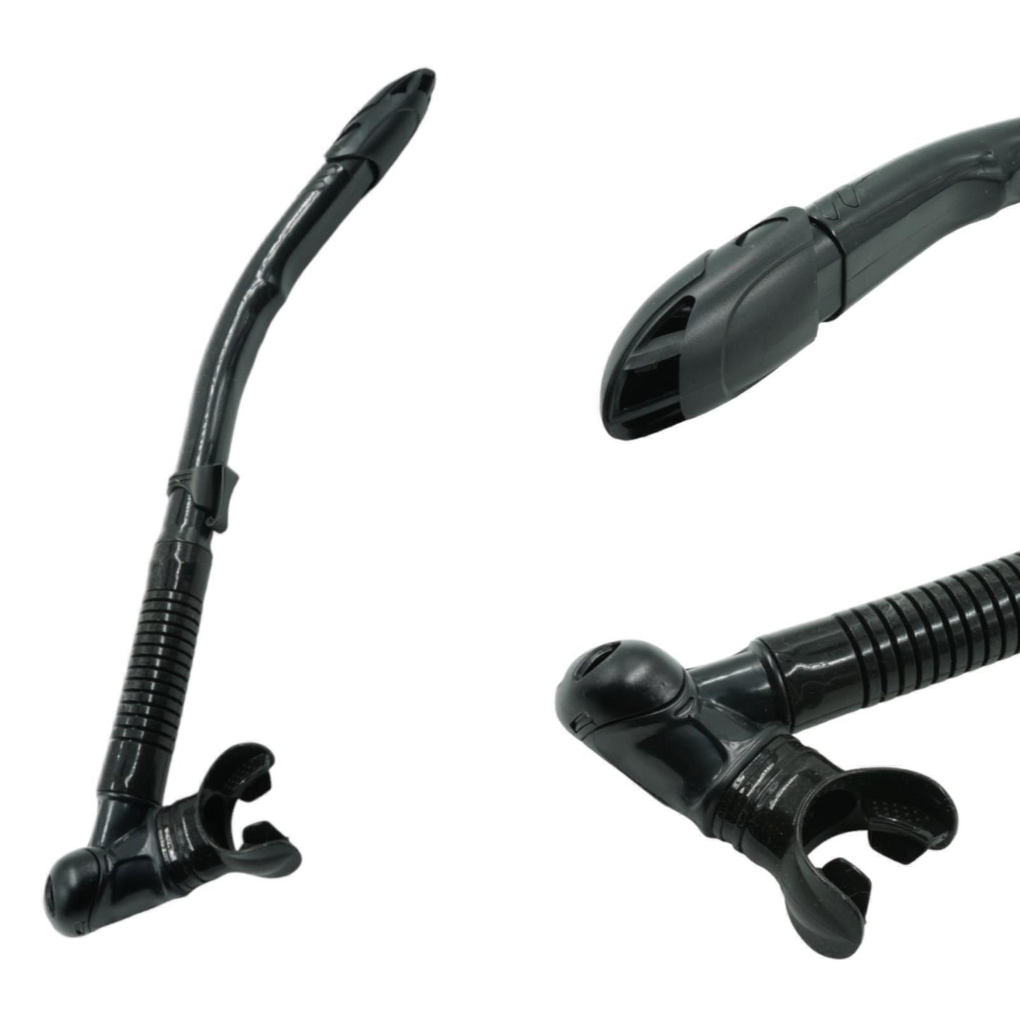 Diving Snorkel - Anti-Splash Purge Valve Removable Mouthpiece - Fishing - Scuba