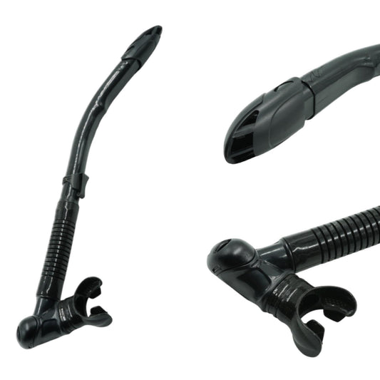 Diving Snorkel - Anti-Splash Purge Valve Removable Mouthpiece - Fishing - Scuba