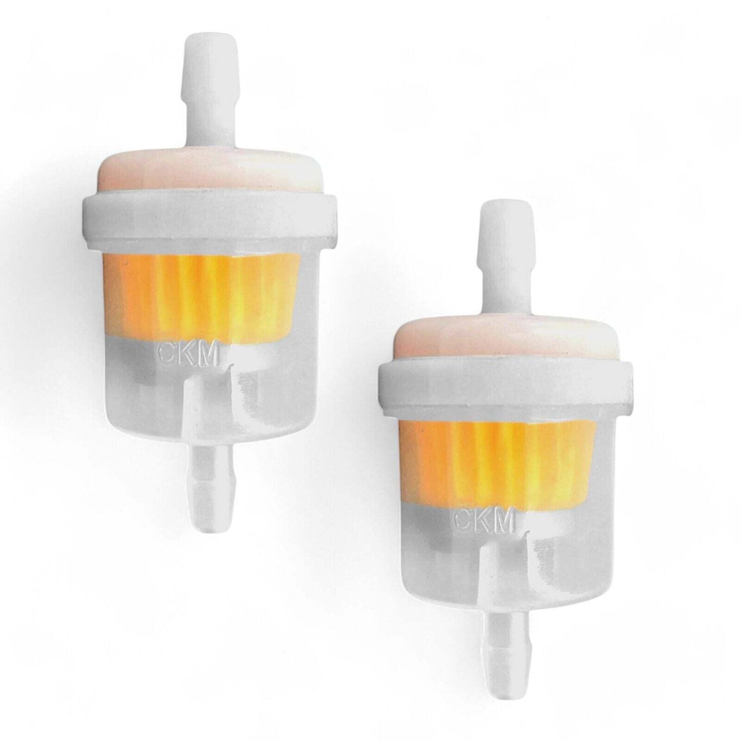 (2-Pack) 1/4" 6mm-7mm Gas Inline Fuel Filter, with magnet, Fit for ATV Scooter M