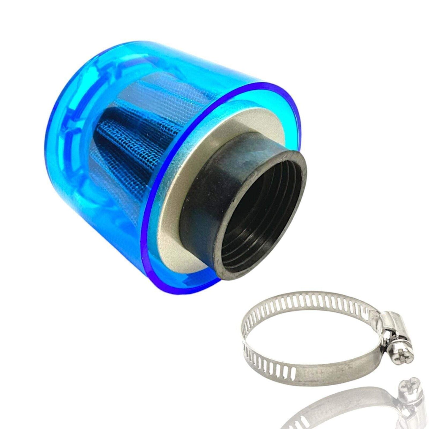 (2-Pack) 38mm High Performance AIR FILTER w/ Dust Shield | Washable ATV, Dirt Bi