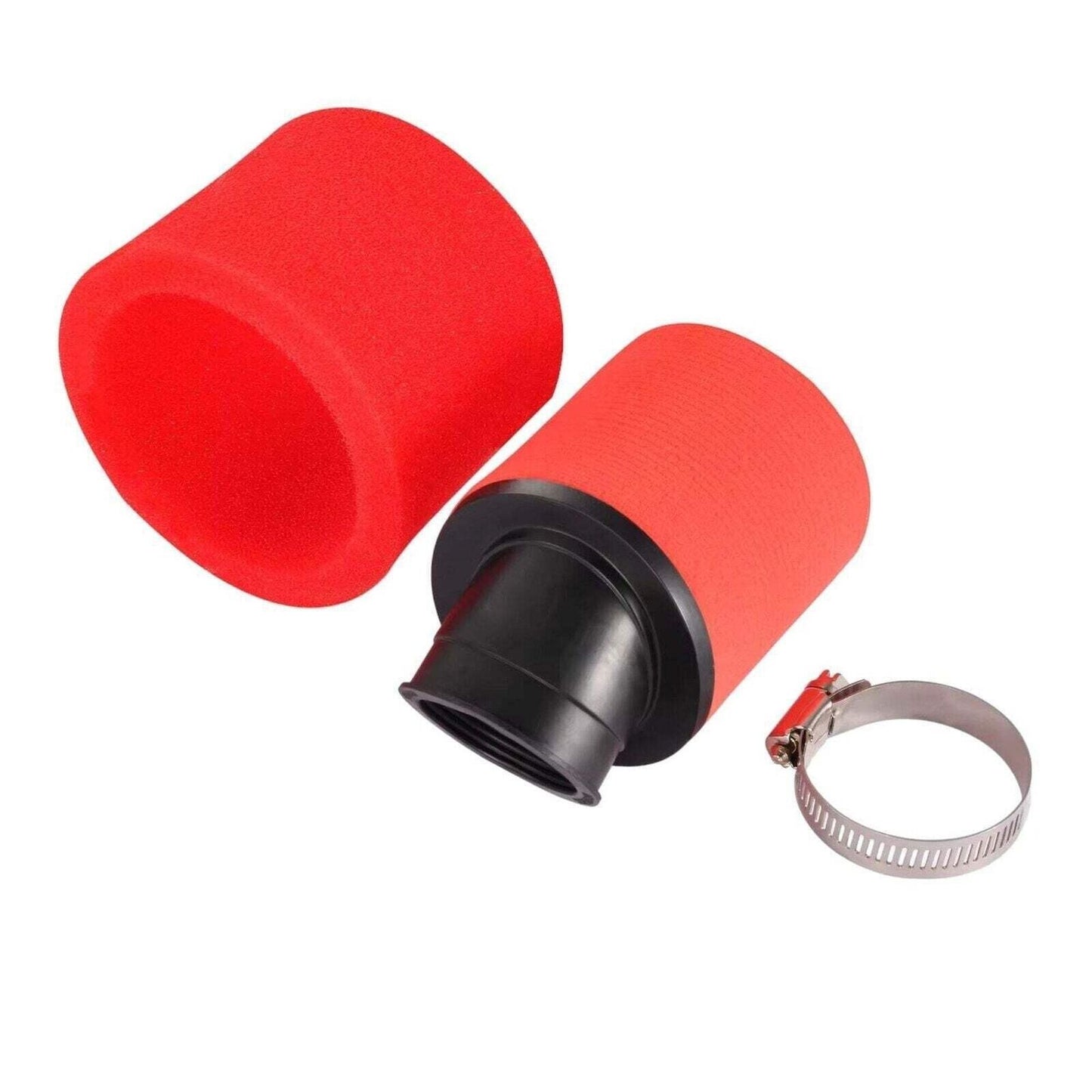 36mm-40mm Double-Wall Bent Foam Air Filter for GY6 50cc-400cc Small Engine Compa