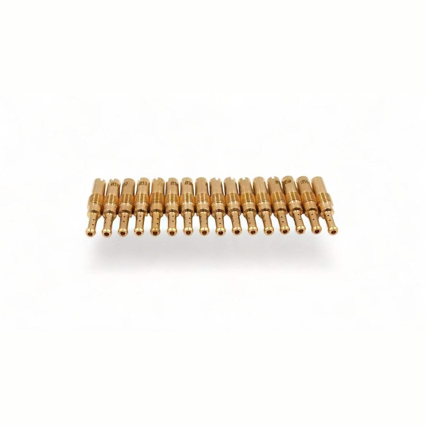 16 Piece Replacement Injector Nozzle Set [Sizes 30-60] Compatible with PWK, Comp