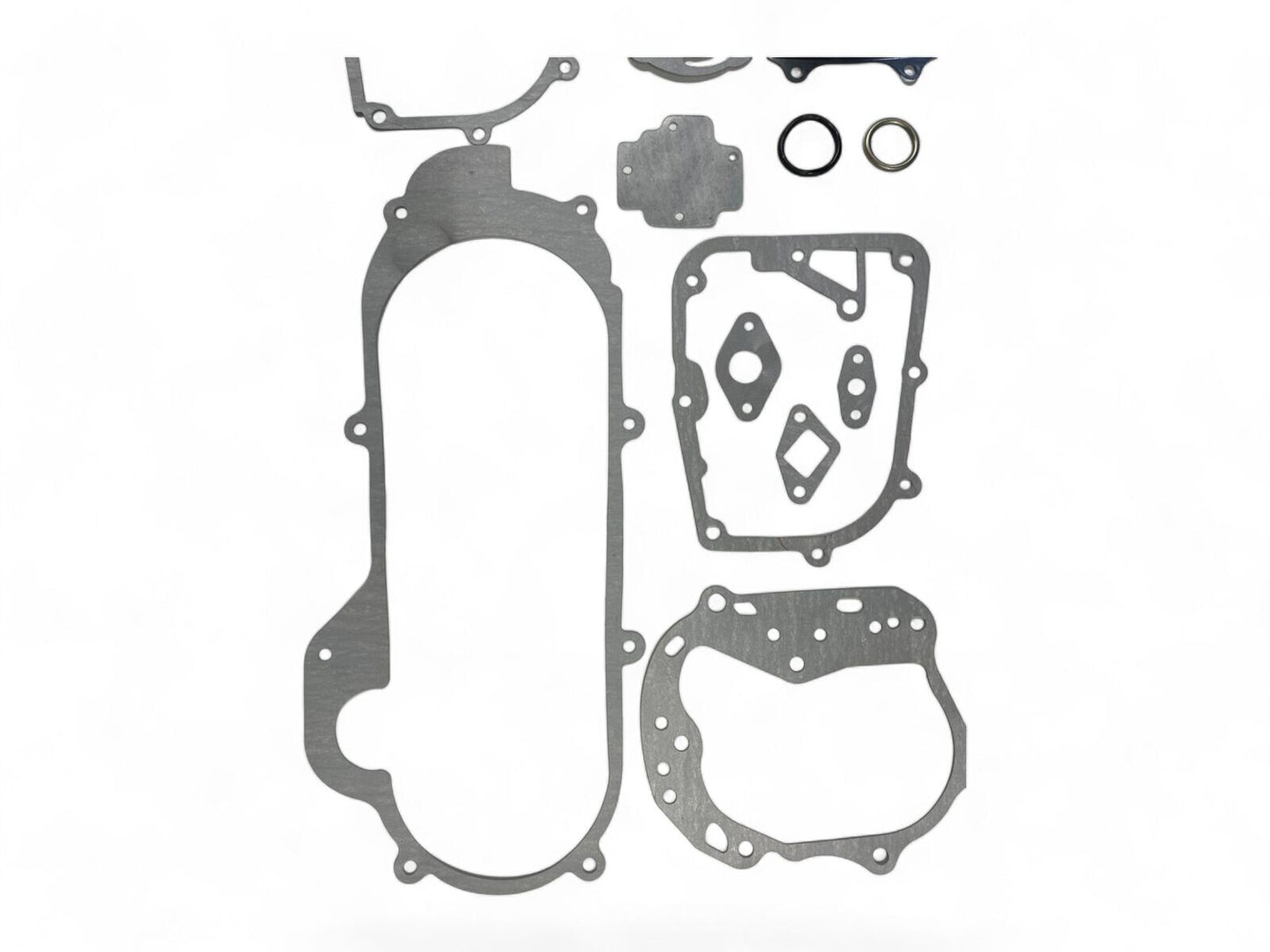 Complete Long Case Gasket Set Compatible with GY6 150cc Engine Rebuild Kit Compa