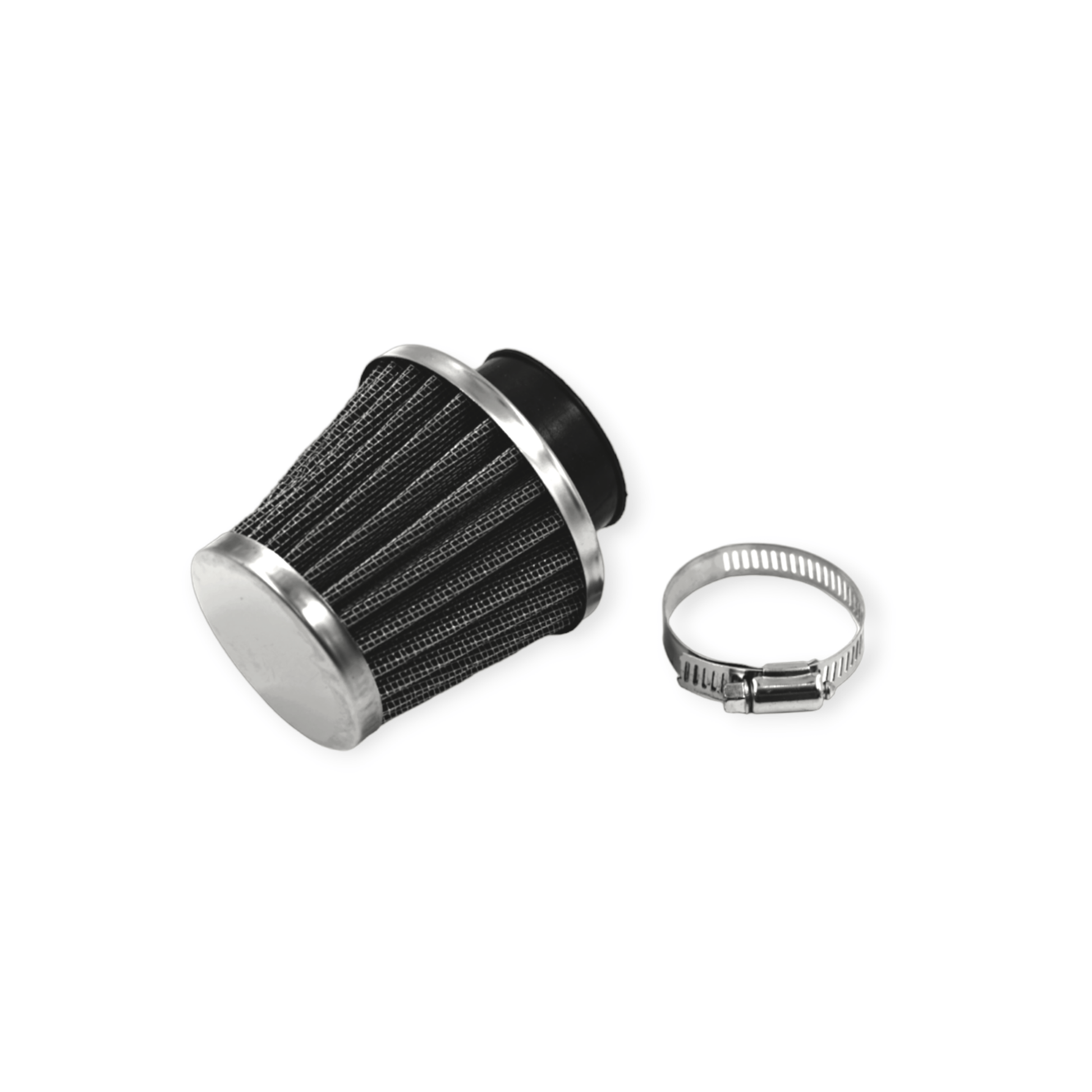 High Performance Air Filter 34-36mm Washable Fits Generators Pocket Bikes Mopeds Motorcycles Jet Skis 2-Stroke 4-Stroke Engines Ignition Key Switch