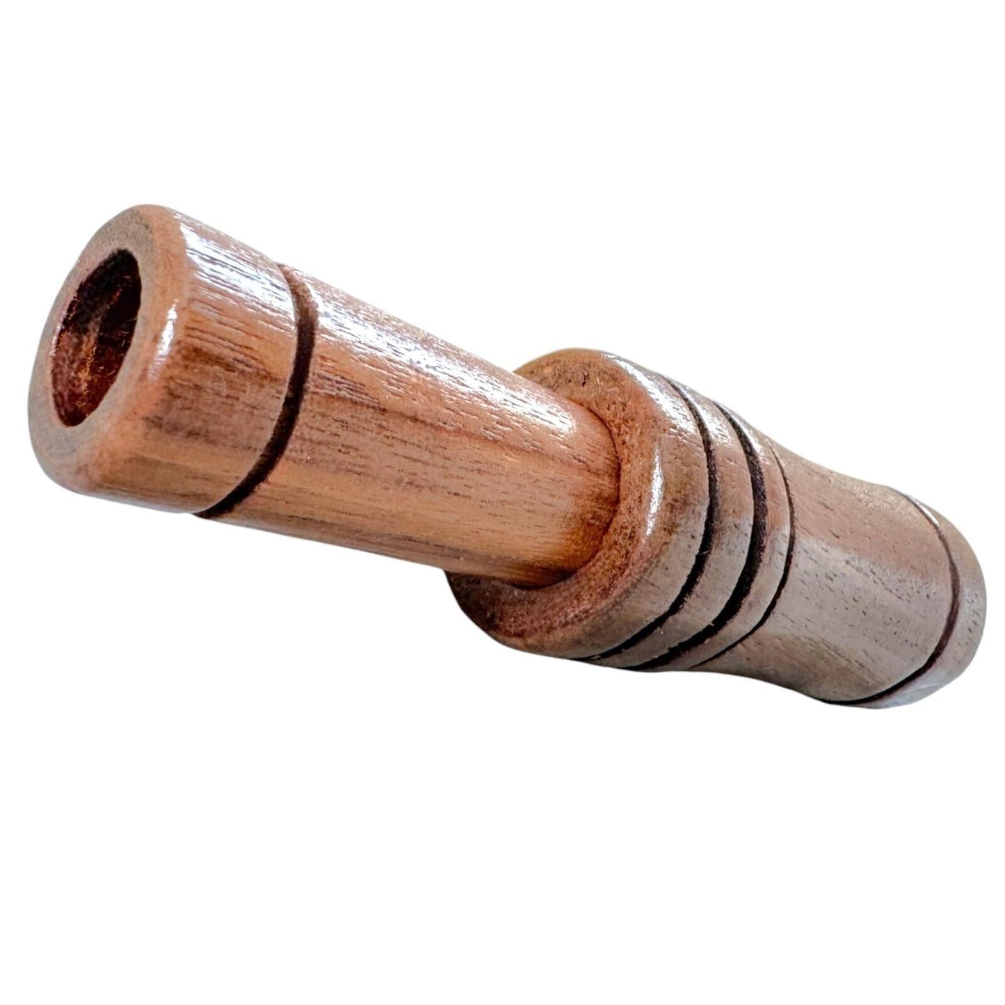 [2-Pack] Classic Wooden Mallard Duck Call, Wateresitant Rugged Classic 2-Part Du