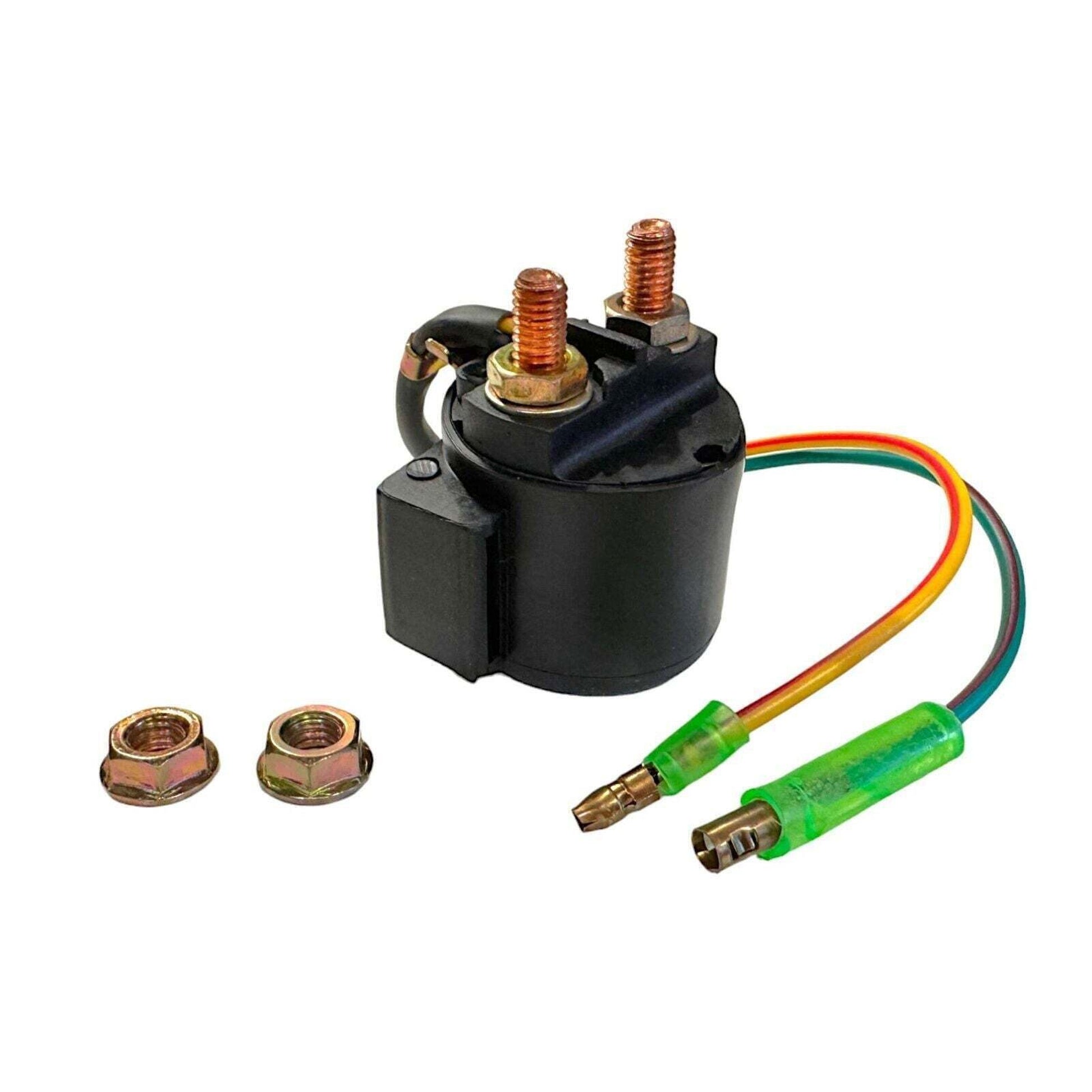 New Replacement Starter Relay Solenoid for Honda Motorcycles CB350 CB400 CB500 CB550 Goldwing CM450A CL200 Nighthawk Passport Relay Solenoid