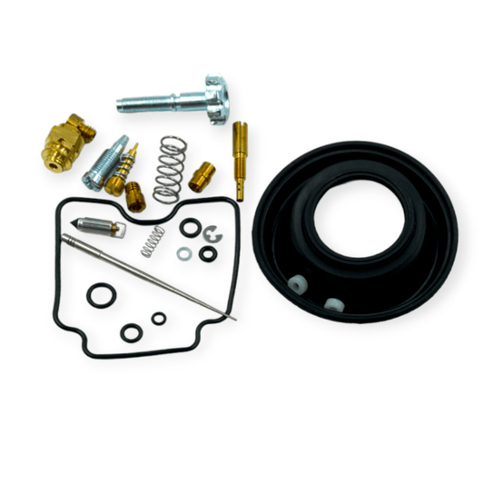 Complete Carburetor Rebuild Kit for Yamaha YFM660R Raptor 660 2001-2005 Fits OEM Includes O-Rings Jets Diaphragm and More Carburetor Rebuild Kit