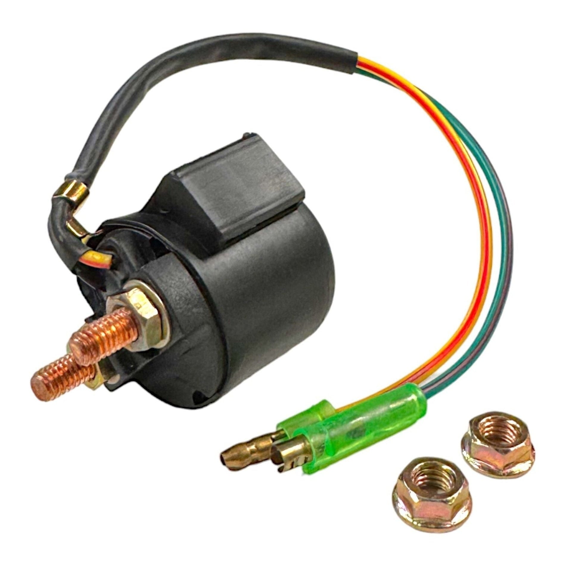 New Starter Relay Solenoid for Fits HondaTRX 400EX TRX 300EX Fits OEM 27010-1023 27010-1047 Compatible with ATV Models 1993-2007 Starter Relay Solenoid