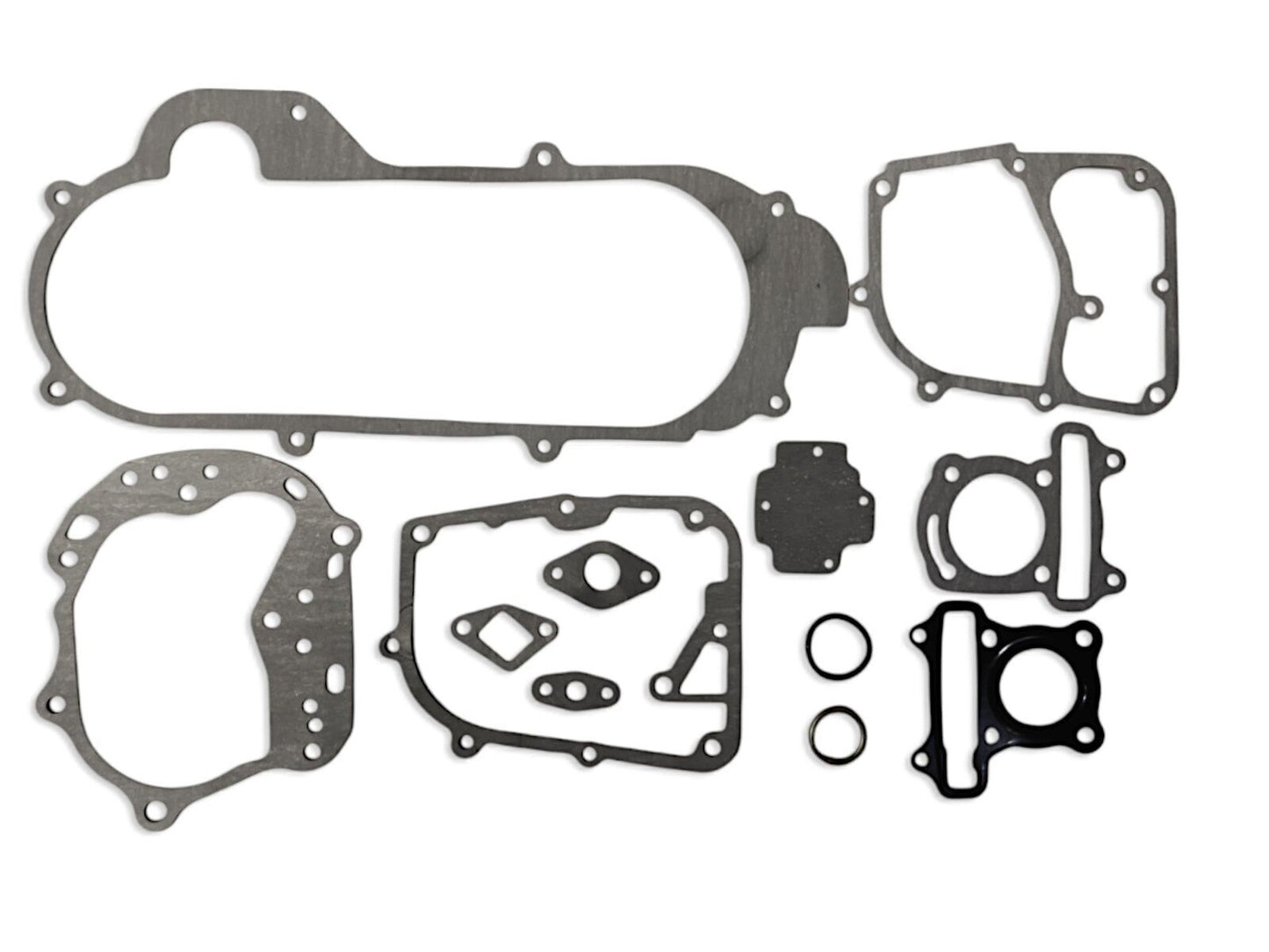 GY6 150cc Engine Gasket Rebuild Set [455MM Long Case] Fits GY6 Models with Instr