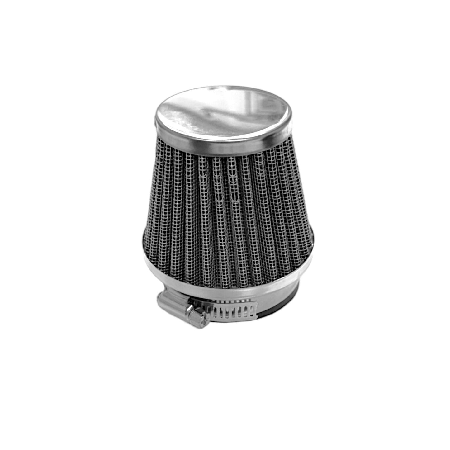 40mm-44mm Tapered Cone Steel Mesh Air Filter Fits ATVs Dirt Bikes Motorcycles Generators Tractors SXS High Performance Washable Ignition Key Switch