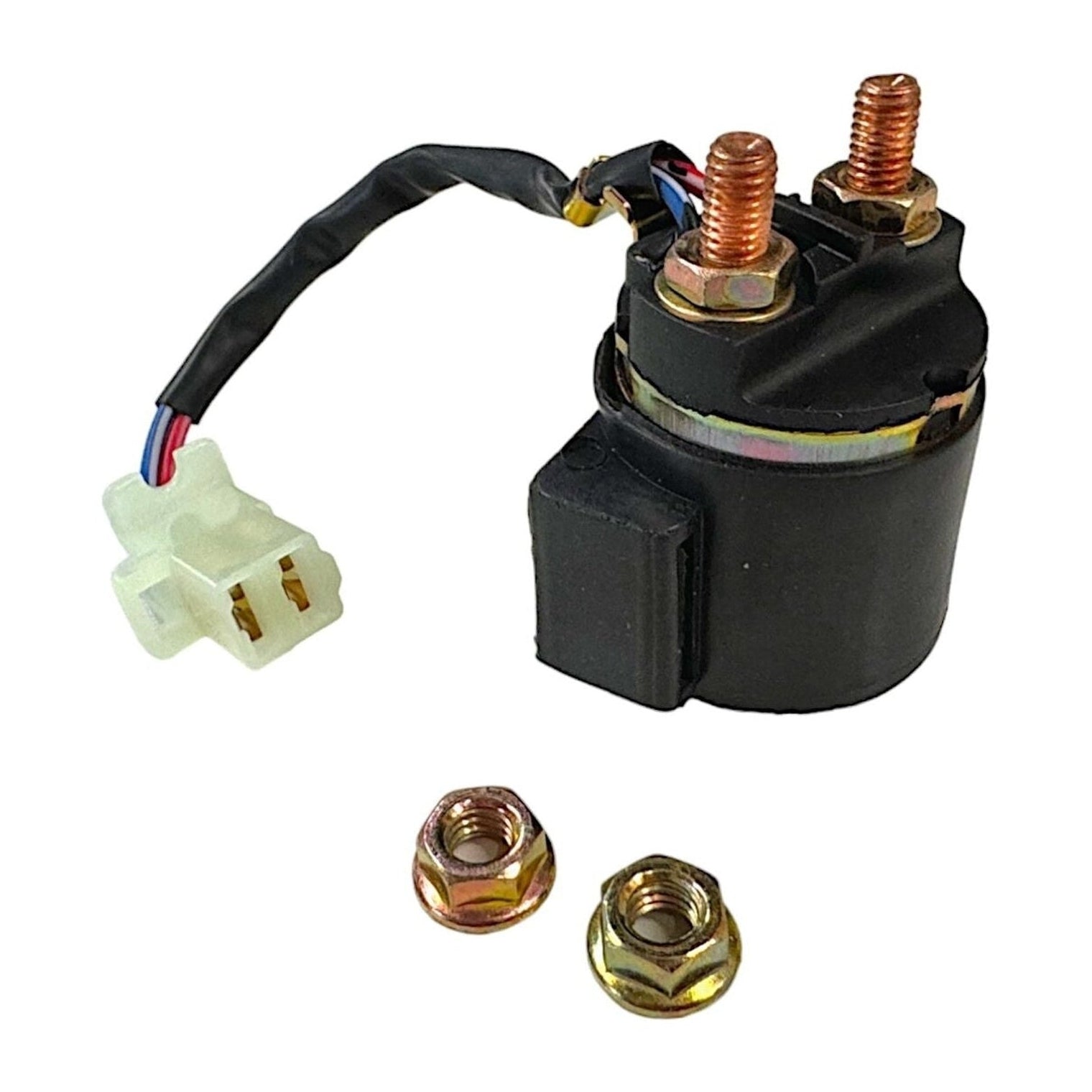 New Replacement Starter Relay Solenoid Switch For Yamaha FJ Radian Riva Serow SR185 SRX TTR Venture Virago XJ XV Models 1980-1990 Ignition Key Switch