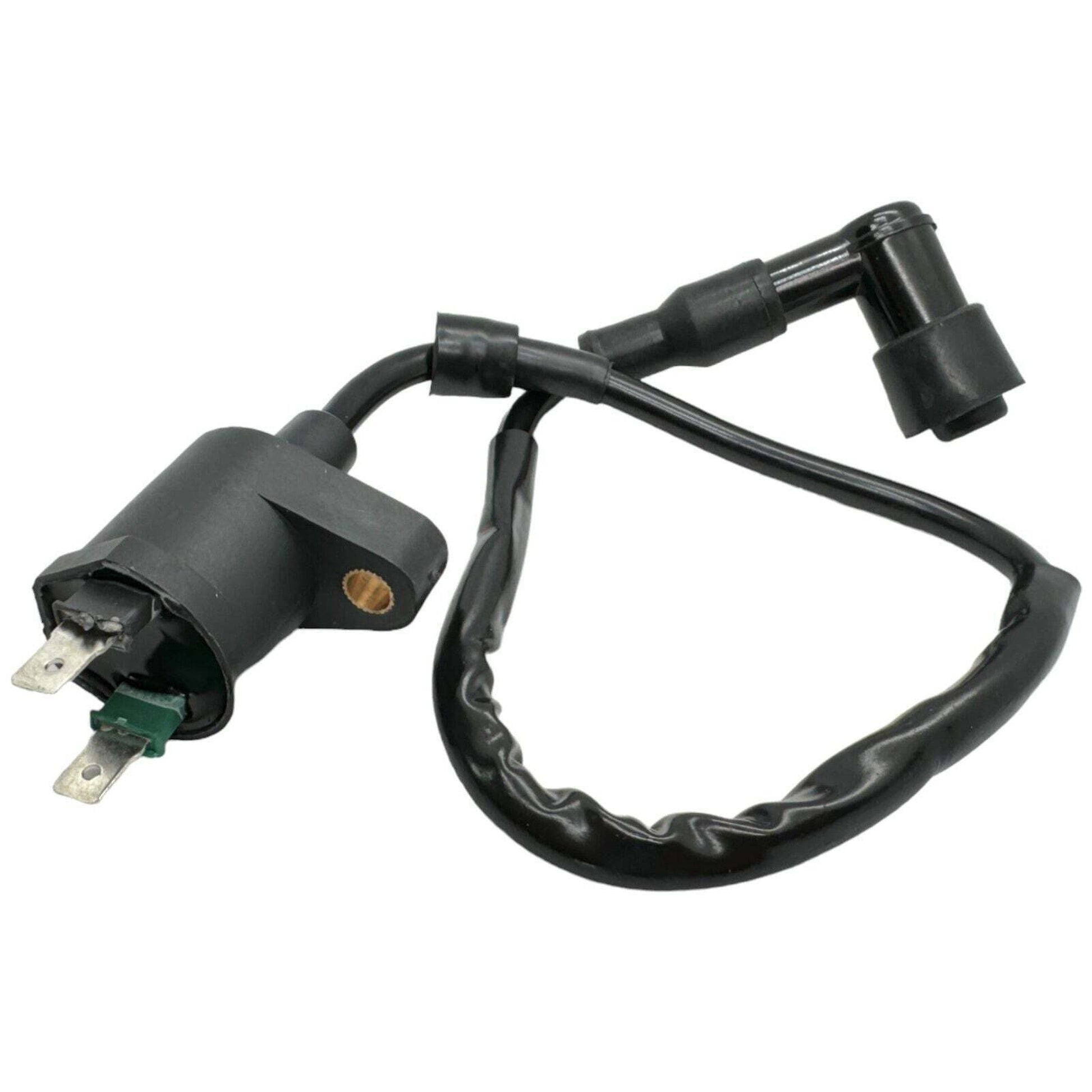 New Replacement Ignition Coil Fits Honda Recon 250 Fourtrax ATV 1997-2014 TRX250EX TRX250X Reliable Performance OEM Specs Ignition Coil