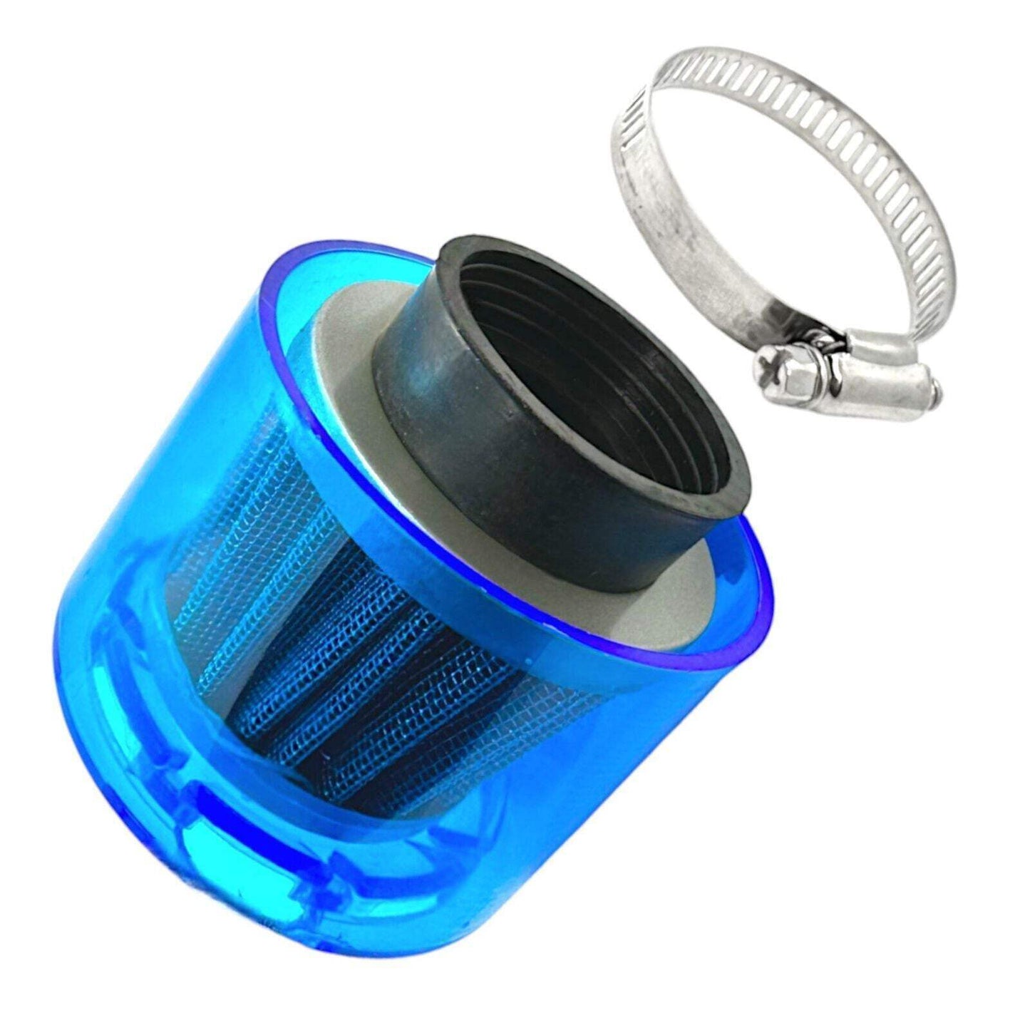 (2-Pack) 38mm High Performance AIR FILTER w/ Dust Shield | Washable ATV, Dirt Bi