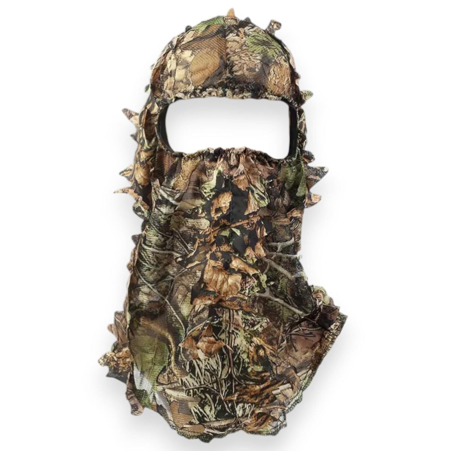 2-Pack 3D Leaf Deep Woods Mesh Camo Hunting Face Mask, Breathable Mesh, 17 x 11.