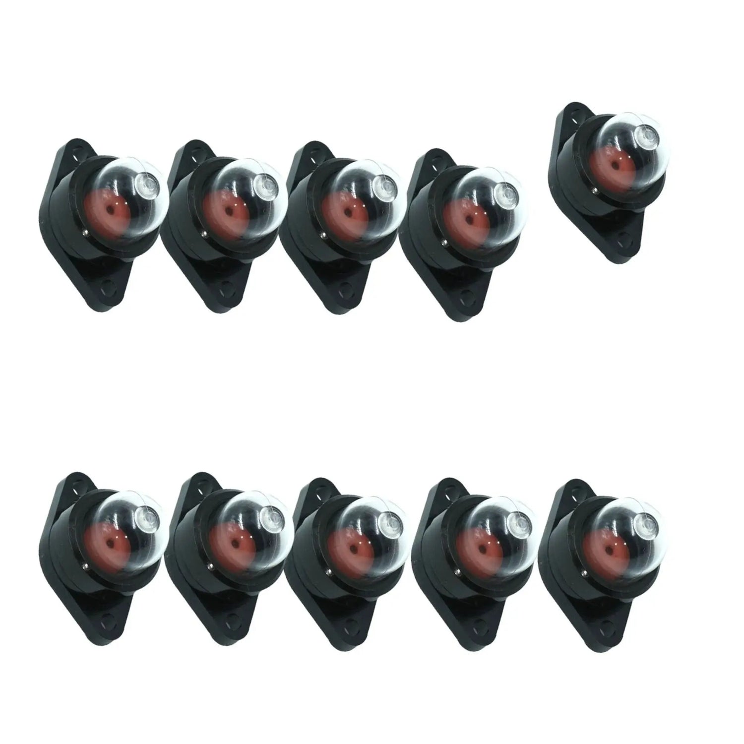 10-Pack Craftsman Poulan Chainsaw Primer Bulb Replacement for Models 222 262 BH2160 WT-119C WT-265 Compatible with Various Brands Primer Bulb