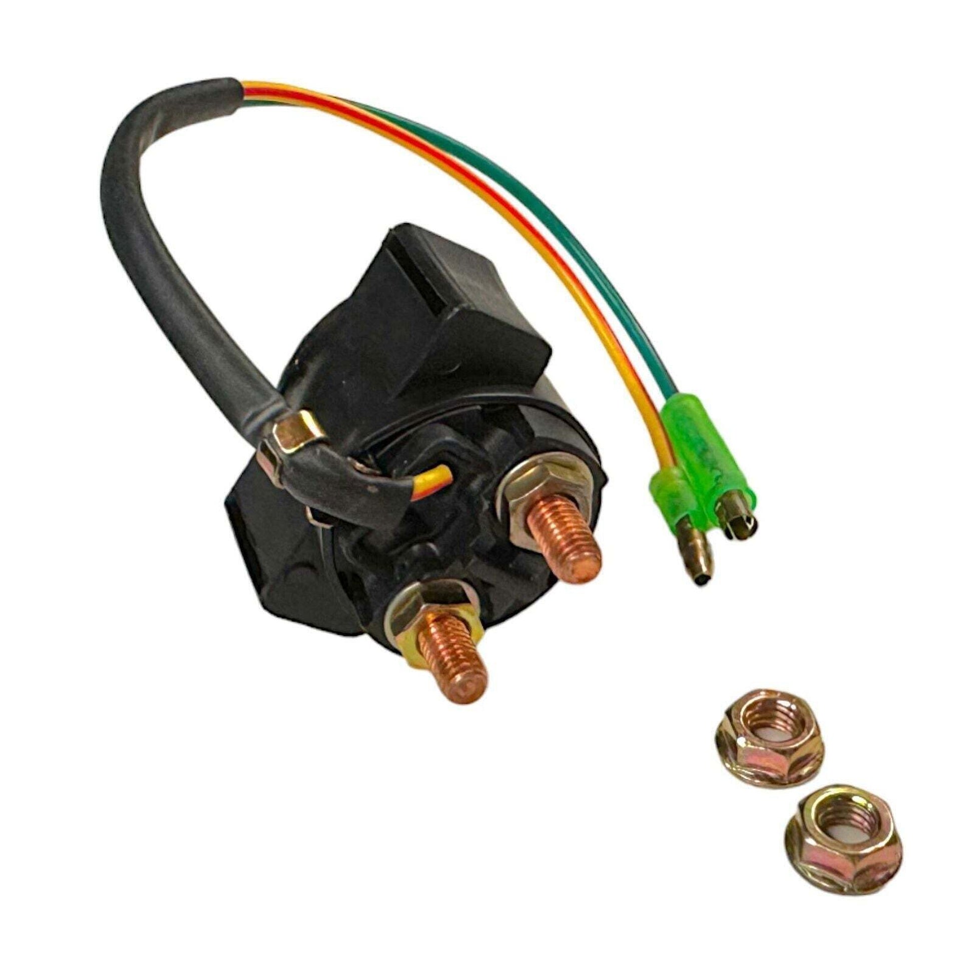 Replacement Starter Relay Solenoid for Honda TRX 400EX 1999-2007 TRX 300EX 1993-2006 OEM Compatible ATV Parts Reliable Performance Relay Solenoid