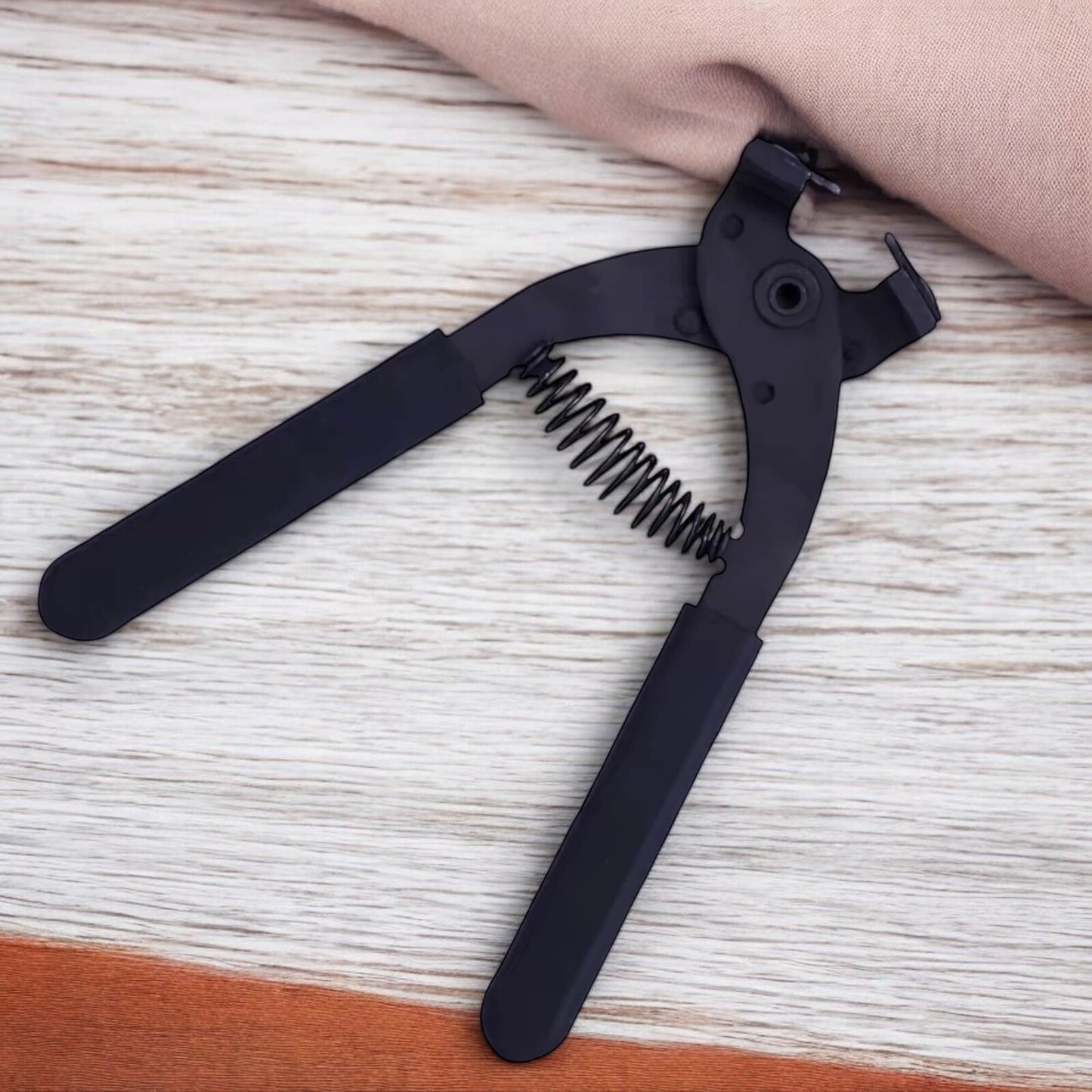 2-Pack [4-Prong] Leather Stitching Hole Punch Plier [4mm Pitch] Silent Spring Op