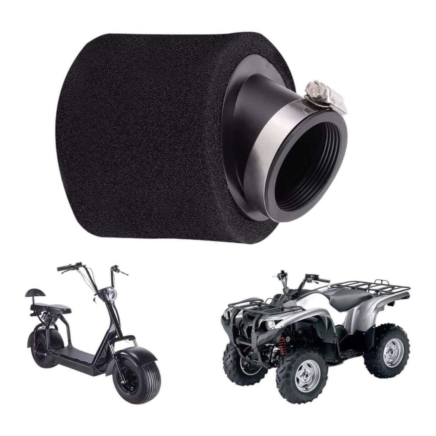 44mm-47mm Performance Double-Foam Wall Air Filter [GY6 50cc-250cc Engines] Fits