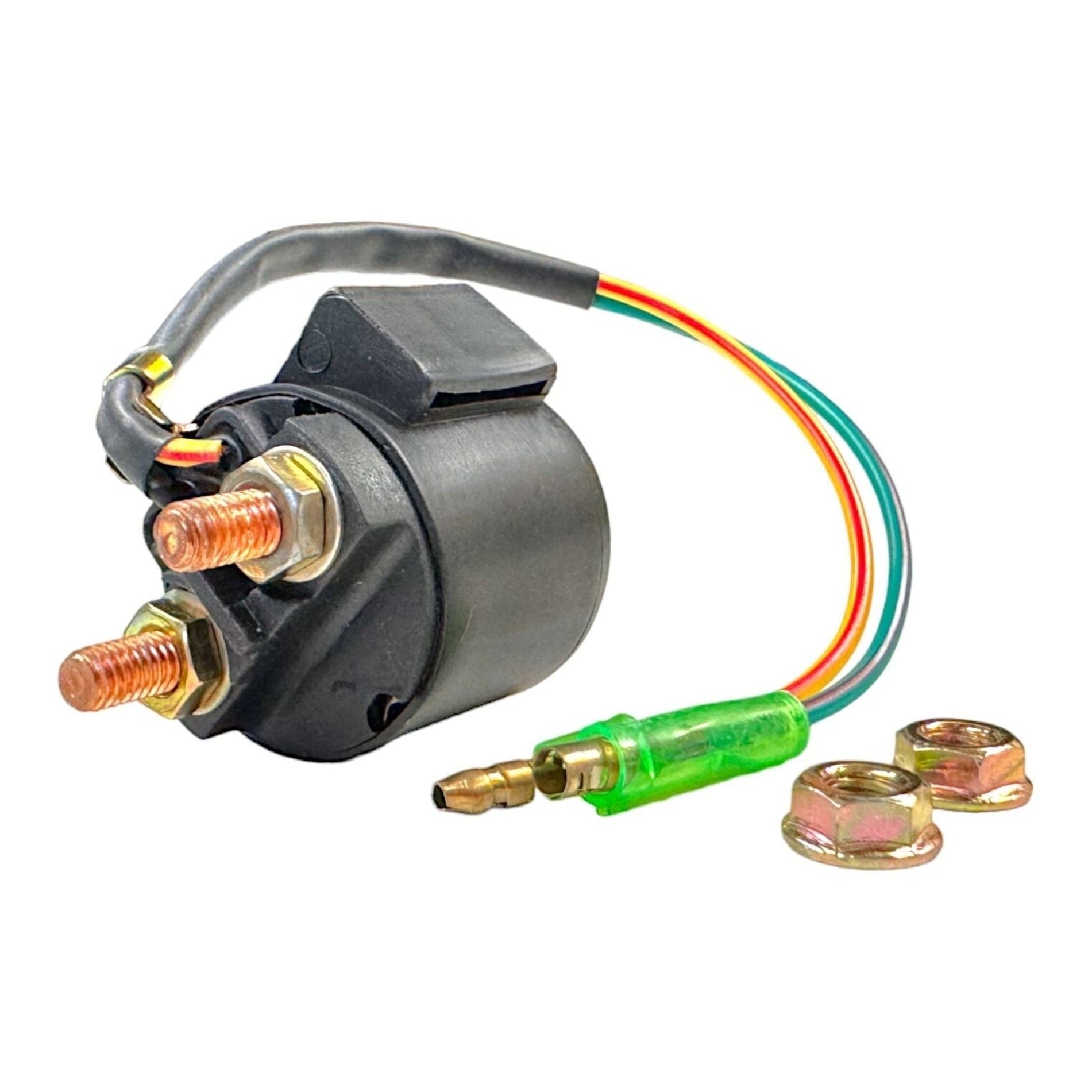 New Starter Relay Solenoid for Fits HondaTRX 400EX TRX 300EX Fits OEM 27010-1023 27010-1047 Compatible with ATV Models 1993-2007 Starter Relay Solenoid