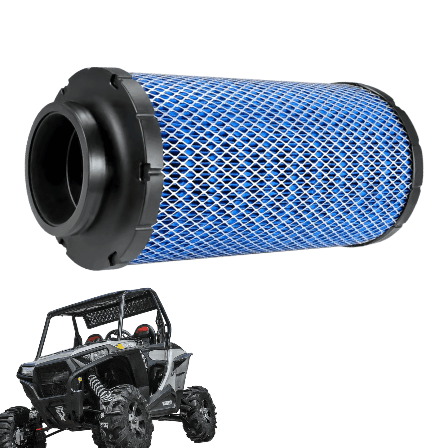 High Performance Air Filter for Polaris RZR 1000 XP RS1 PRO Models 2014-2023 OEM Replacement Efficient Filtration Dust Protection Air Filter