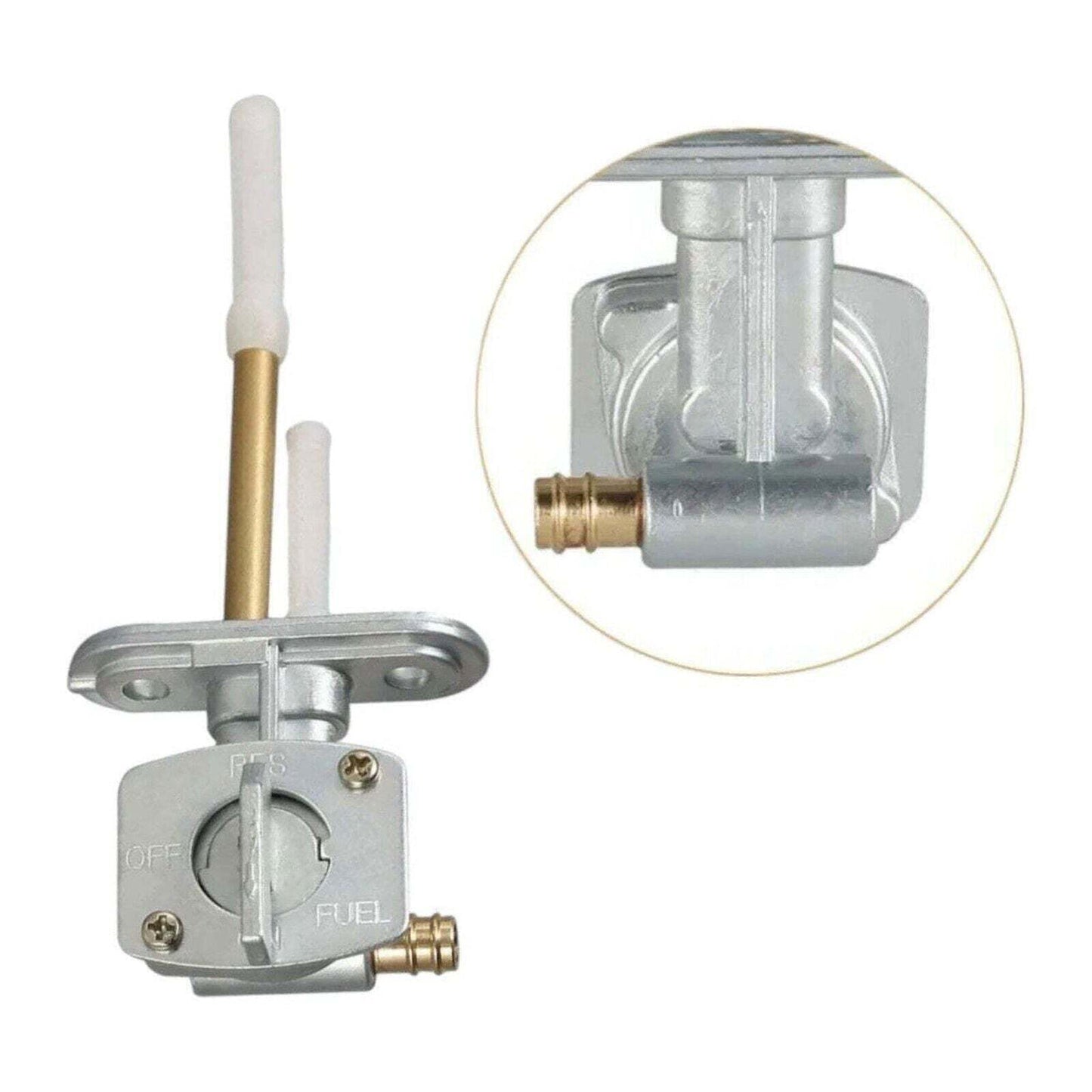 (2-Pack) Fuel Petcock Valve Fits Kawasaki Vulcan VN1500 51001-1065 Gravity Repla