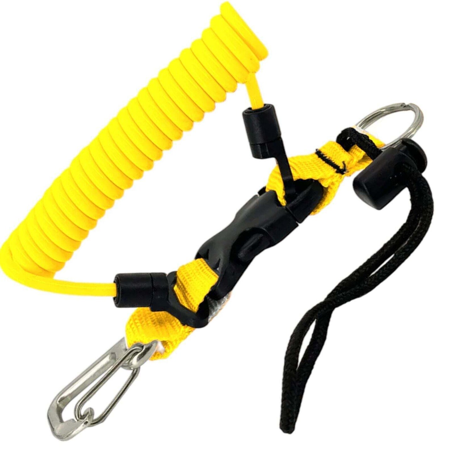 48" HD Gear Lanyard-Stainless Carabiner Quick Release Outdoor | Diving | Hiking