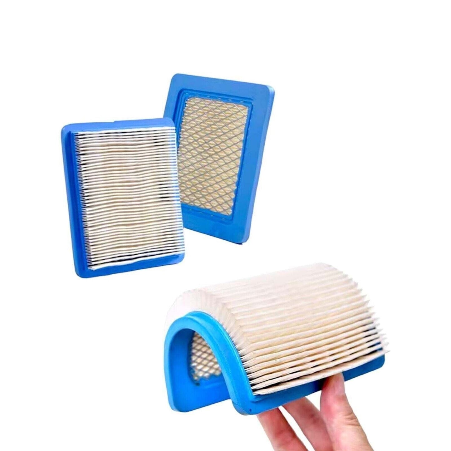 New (5-Pack) Small Engine Air Filter Cartridge Sten fits Briggs and Stratton 491