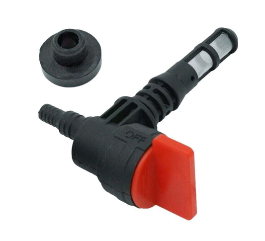 Generic Replacement Fuel Switch Valve with Grommet Fits Briggs Spec Kohler Spec
