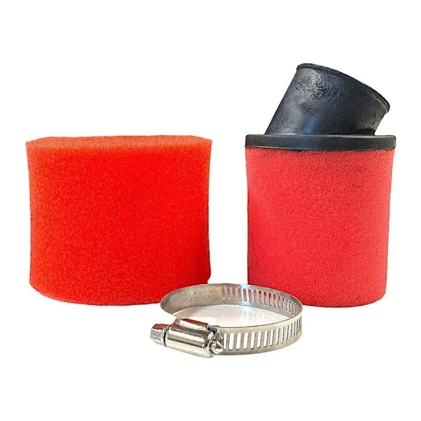 38mm Foam Air Filter for ATVs Dirt Bikes Mopeds Motorcycles 50cc to 150cc Adjust