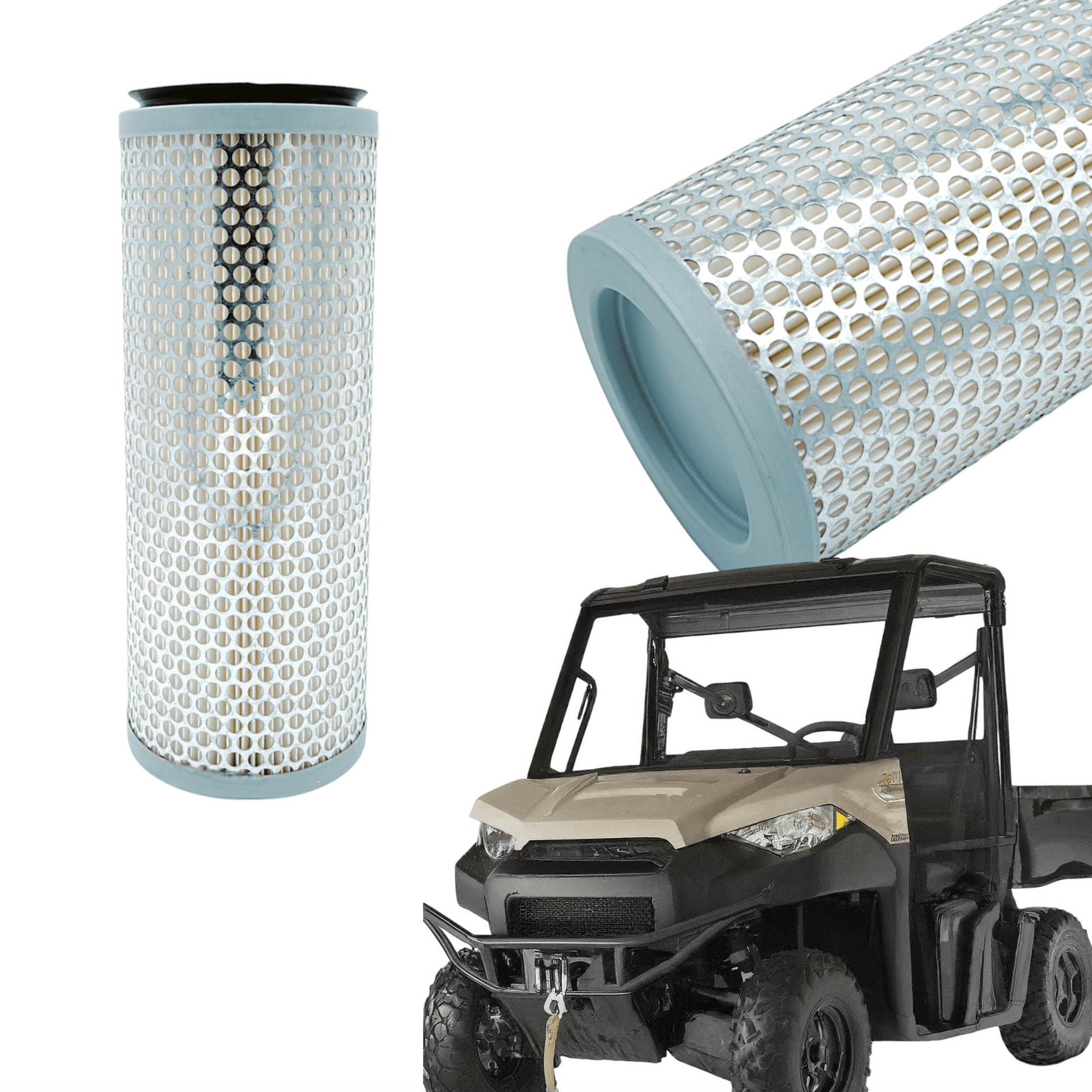 New Replacement Air Filter 7081308 for Polaris Ranger MVRS Models 2006-2014 Fits 400 500 700 EFI Crew Optimal Engine Protection Air Filter