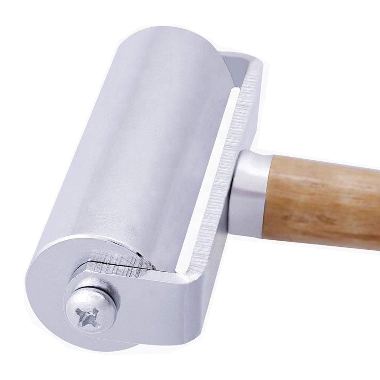 26mm, 60mm, 100mm Leather Edge Press Creaser Iron Roller 100mm (LTR-111-03)