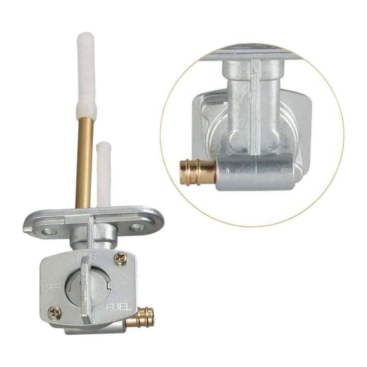 2-Pack Fuel Petcock Valve [1984-2008] Compatible with Yamaha ATVs Motorcycles Di